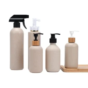 Eco-friendly Biodegradable Cosmetic Travel Bottles