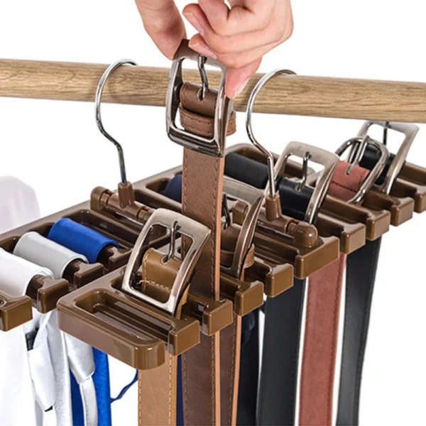 10 Slot Tie Belt Hanger - Image 6