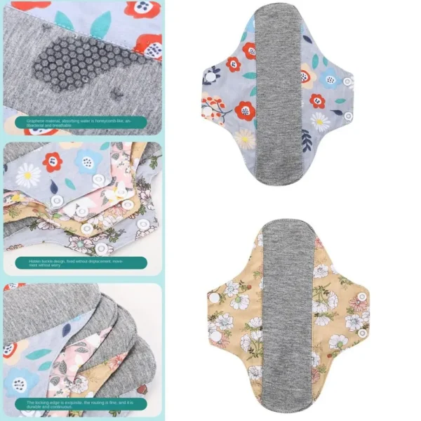 Reusable Absorbent Cloth Pads - Hygiene - Image 2