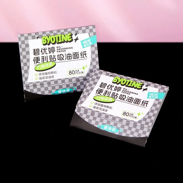 Oil Blotting Face Care Set w Mirror - Image 3