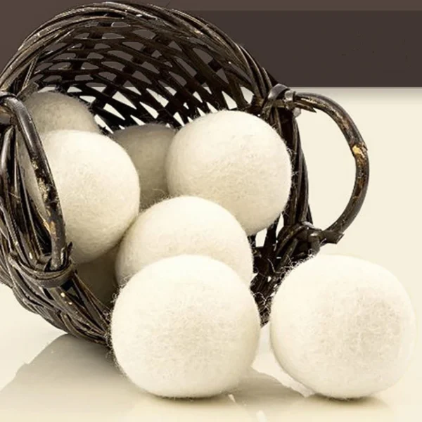 6Pcs Reusable Wool Dryer Balls