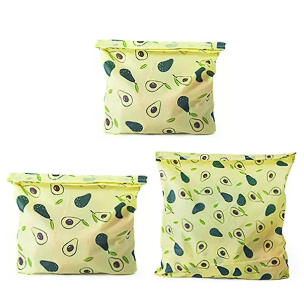 Beeswax Cloth Food Storage Pouch