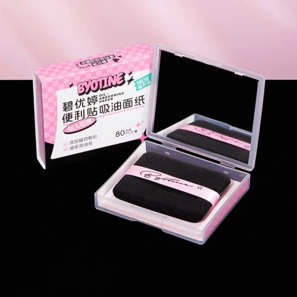 Oil Blotting Face Care Set w Mirror - Image 2
