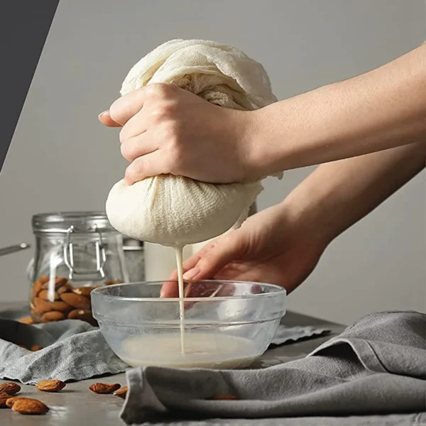 Natural Cheesecloth Strainer - Cotton