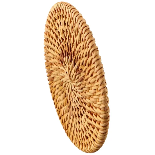 Handwoven Rattan Placemats - Image 4