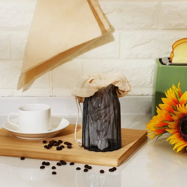 Natural Cheesecloth Strainer - Cotton - Image 4