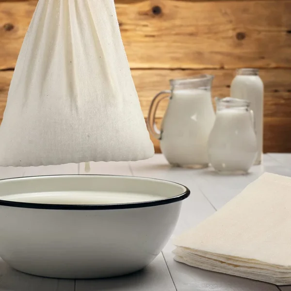 Natural Cheesecloth Strainer - Cotton - Image 6