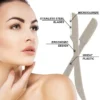 6pcs Wheat Straw Biodegradable Eyebrow Razor - Image 3