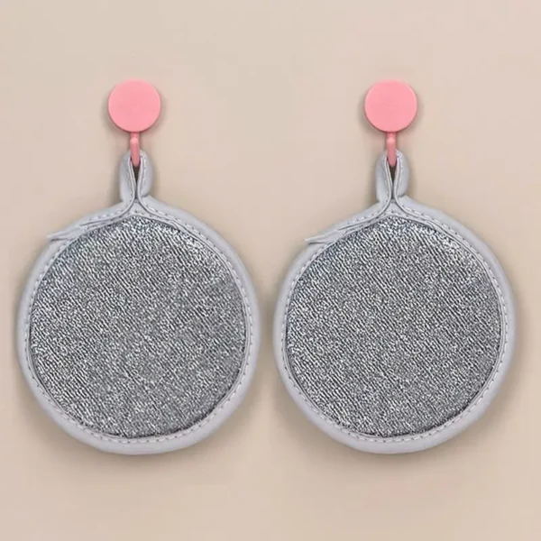 Steel Wire Sponge Scrubber - Image 5